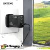 شاحن سوبر فاست الاصلي MOXOM MX-HC157 بقوة 65 واط