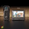 TBD06061301_B1 جرس باب فيديو لاسلكي ذكي X6 Home مع شاشة 4.3 بوصة