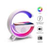0255 مكبر صوت بلوتوث ذكي 3 في 1 مع شاحن لاسلكي 15 واط ومصباح RGB BT-2301