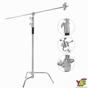 1-28-1024x1024 حامل إضاءة سي استاند ميكانيكي C-Stand احترافي (فولاذ مقاوم للصدأ)