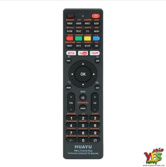 3f15 ريموت شاشة متعدد لجميع شاشات التلفزيون RM-L1130+X Plus