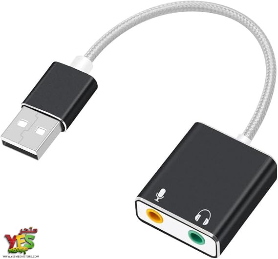 41AgZrQOsfL._AC_SX569_ كرت صوت خارجي USB محول صوت ستيريو وميكروفون