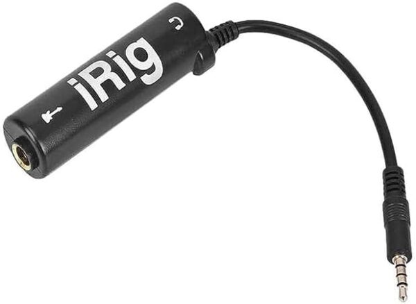 41ZgVB+1upL._AC_SY450_ محول iRig لتسجيل وبث الصوت من الميكسر والغيتار للهواتف (AUX)