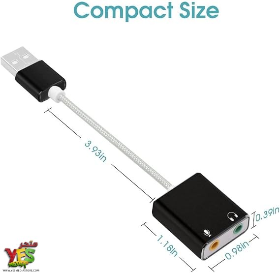 41ceudE-wVL._AC_SX569_ كرت صوت خارجي USB محول صوت ستيريو وميكروفون