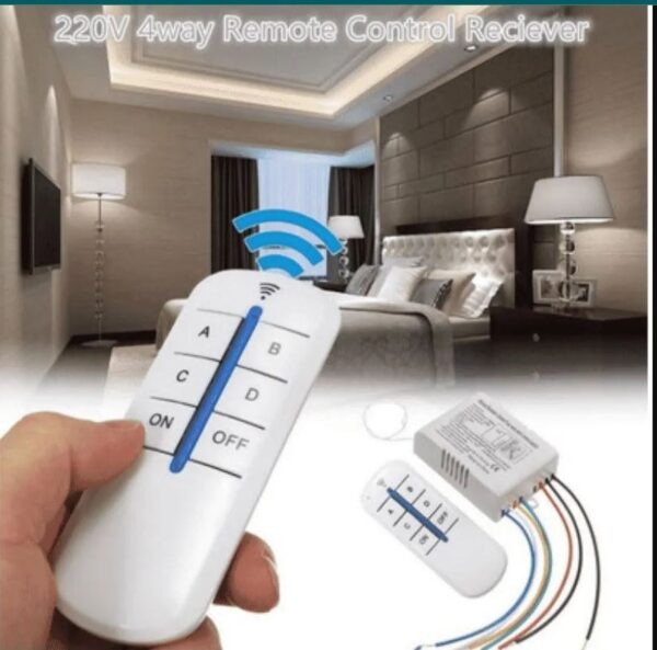 ريموت كنترول مفتاح الإضاءة للتحكم عن بعد HWD1034