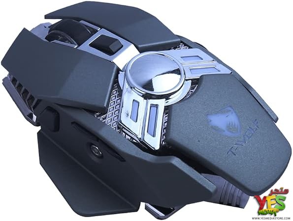 51FTgajV8zL._AC_SY450_ ماوس الألعاب السلكي T-WOLF V10 Warrior ميكانيكي بـ 7 أزرار