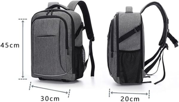 51W2ti5JeCL._AC_SX679_ حقيبة ظهر كاميرا DSLR احترافية ضد الماء ذات سعة كبيرة