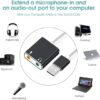 51tjGUCvJbL._AC_SX569_ كرت صوت خارجي USB محول صوت ستيريو وميكروفون