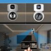 كاميرا مراقبة ذكية SQ001 بدقة 16MP عدستين