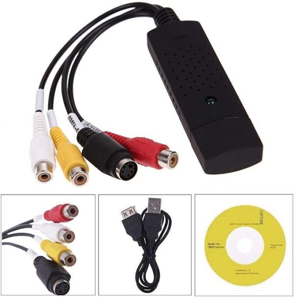 616IPUQL2HL._AC_SX679_ توصيلة ايزي كاب EasyCAP لتحويل أشرطة الفيديو القديمة والكاميرات إلى الكمبيوتر