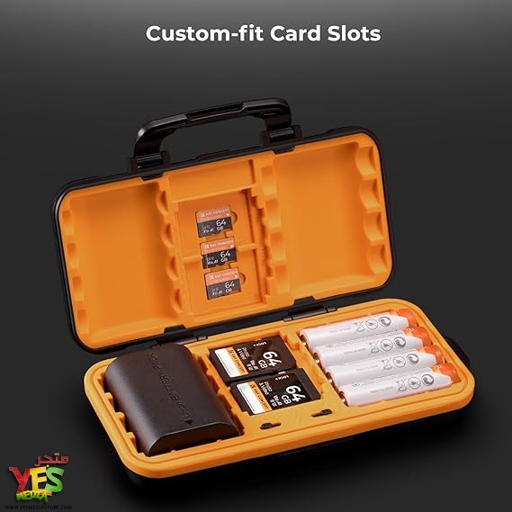 61FaqJg71RL._AC_SX569_ حافظة كروت ذاكرة وبطاريات كاميرا مضادة للماء K&F Concept