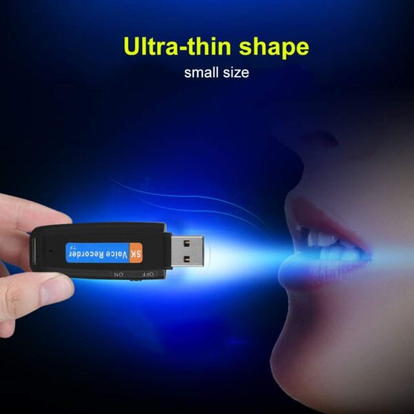 61Wr+Qo+zaL._SL1001_ مسجل صوتي صغير 2 في 1 بمنفذ USB (طراز SK-001) للاجتماعات والمحاضرات