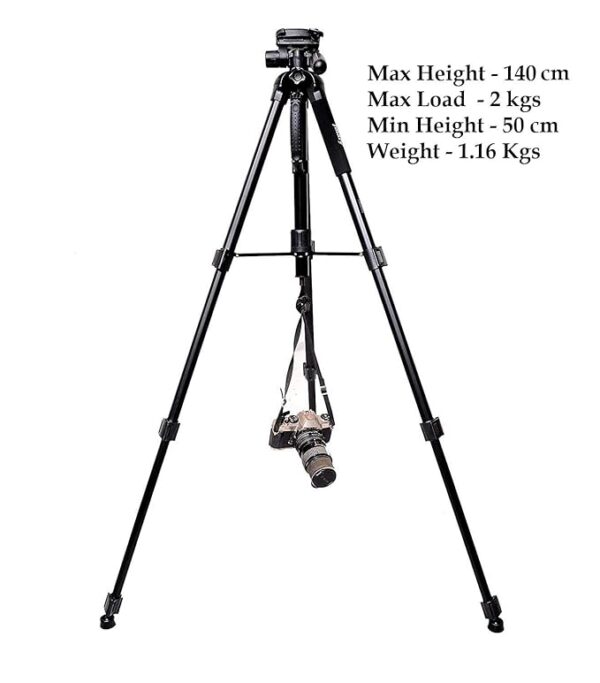 61varIe+idL._SX679_ حامل ثلاثي احترافي Jmary KP-2234 ألومنيوم لكاميرات DSLR