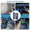 81BqISqQ-8L._SX466_ جهاز فحص كابلات الشبكة والألياف الضوئية NF-8508