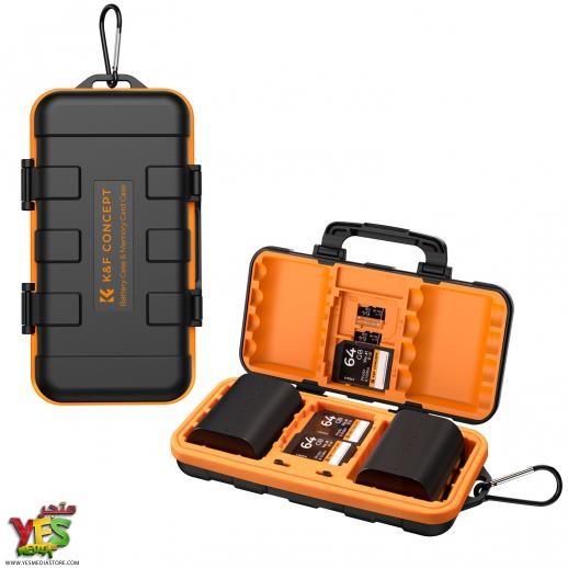 KF31.079-1-518x518 حافظة كروت ذاكرة وبطاريات كاميرا مضادة للماء K&F Concept