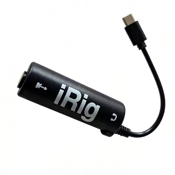 fd025b56-8217-4d5b-952e-cebab38bfa7a محول iRig Type-C لتسجيل وبث الصوت من الميكسر والغيتار للهواتف تايب سي
