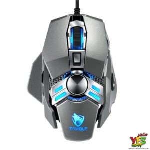 t-wolf-v10-warrior-silver-rgb-gaming-mouse ماوس الألعاب السلكي T-WOLF V10 Warrior ميكانيكي بـ 7 أزرار