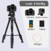 بيسيسيسيسيسيسيسيسيسيسيسيسيسيسيس حامل ثلاثي احترافي Jmary KP-2234 ألومنيوم لكاميرات DSLR
