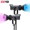 إضاءة تصوير احترافية ملونة ZSYB 500 RGB COB LED (150 واط)