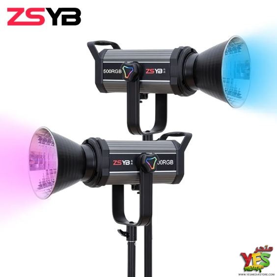 إضاءة تصوير احترافية ملونة ZSYB 500 RGB COB LED (150 واط)