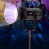 إضاءة تصوير احترافية ملونة ZSYB 500 RGB COB LED (150 واط)