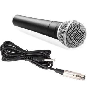 ميكروفون أهوجا السلكي AUD 100XLR مع السلك (Ahuja AUD-100XLR)