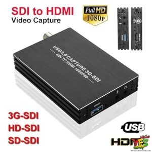 كرت تسجيل والتقاط فيديو بدقة 1080p من SDI إلى USB 3.0 كرت تسجيل والتقاط فيديو بدقة 1080p من SDI إلى USB 3.0