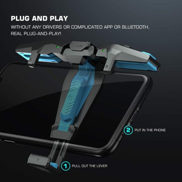 يد التحكم بالألعاب GameSir F4 Falcon Turbo يد ليزر تربو للتحكم بالألعاب GameSir F4 Falcon Turbo
