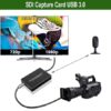 كرت تسجيل والتقاط فيديو بدقة 1080p من SDI إلى USB 3.0