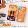 تحويلة تايب سي الى سماعة MOXOM MX-AX01 الاصلي Type-C to 3.5mm