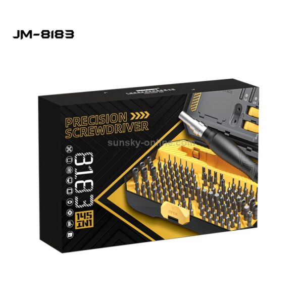 طقم مفكات براغي مغناطيسي من جاكيمي 145 قطعة JM-8183