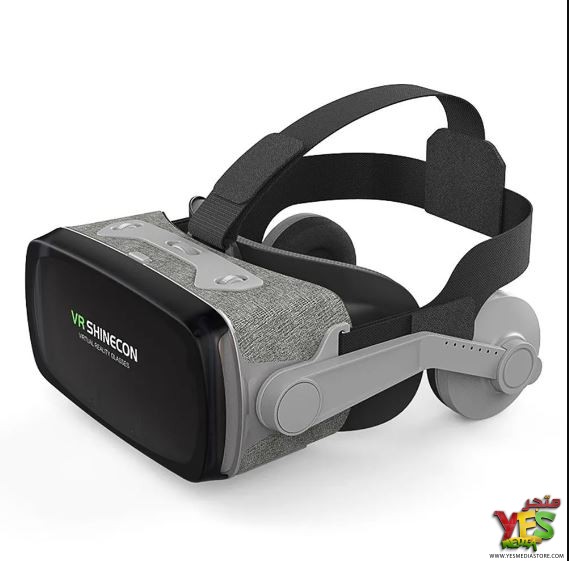 ءؤشسي1231 نظارات الواقع الافتراضي مع سماعه مدمجة VR Shinecon SC-G07E