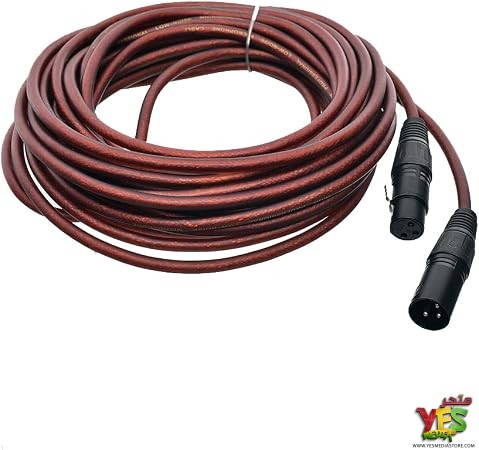 كابل ميكروفون XLR احترافي (ذكر-أنثى) بطول 5 متر كابل ميكروفون XLR احترافي (ذكر-أنثى) بطول 5 متر