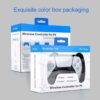 ذراع تحكم لاسلكي للبلايستيشن 4 بتصميم PS5 مع خاصية الاهتزاز والتربو ذراع تحكم لاسلكي للبلايستيشن 4 بتصميم PS5 مع خاصية الاهتزاز والتربو
