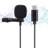 ميكروفون سلكي Type-C بمشبك للتثبيت خاص بالتسجيل المباشر وصناعة المحتوى ميكروفون سلكي Type-C بمشبك للتثبيت خاص بالتسجيل المباشر وصناعة المحتوى