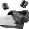 ميكروفون لاسلكي مزدوج DJI Mic Mini مع علبة شحن للاندرويد و الايفون و الكاميرا