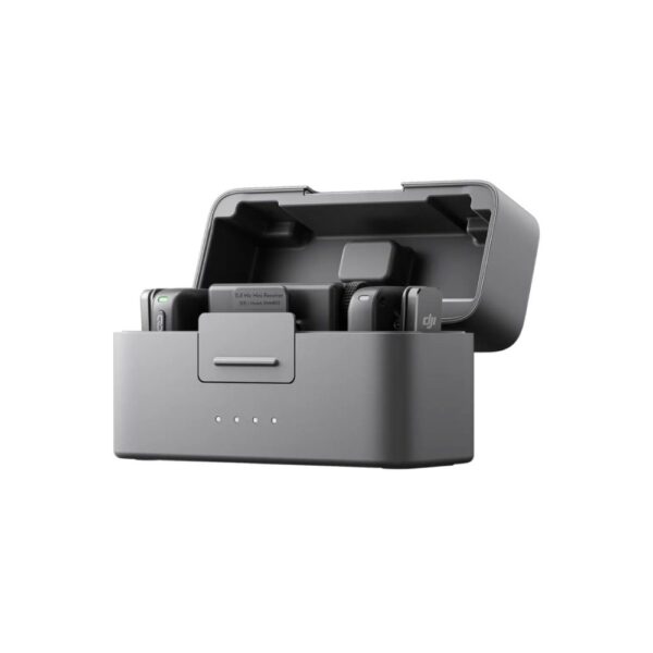 ميكروفون لاسلكي مزدوج DJI Mic Mini مع علبة شحن للاندرويد و الايفون و الكاميرا
