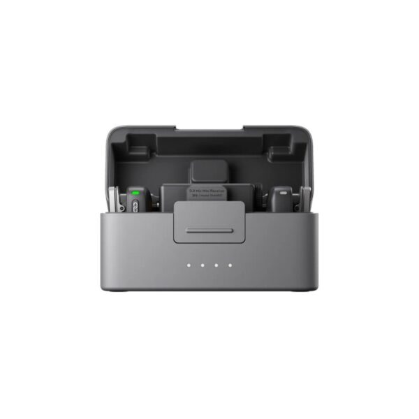 ميكروفون لاسلكي مزدوج DJI Mic Mini مع علبة شحن للاندرويد و الايفون و الكاميرا