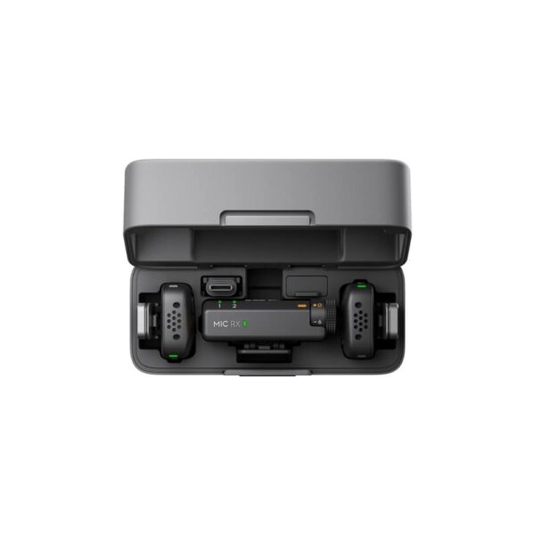 ميكروفون لاسلكي مزدوج DJI Mic Mini مع علبة شحن للاندرويد و الايفون و الكاميرا